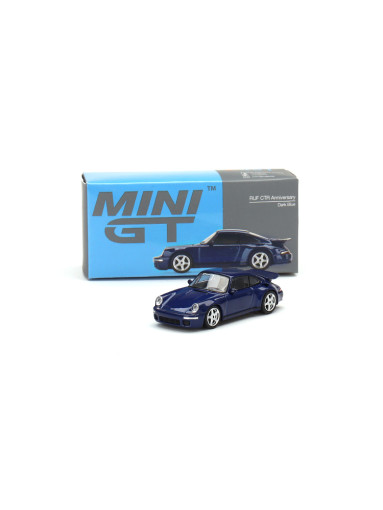 MINI GT 451 포르쉐 RUF CTR 딥블루 좌핸들 다이캐스트 자동차 모형